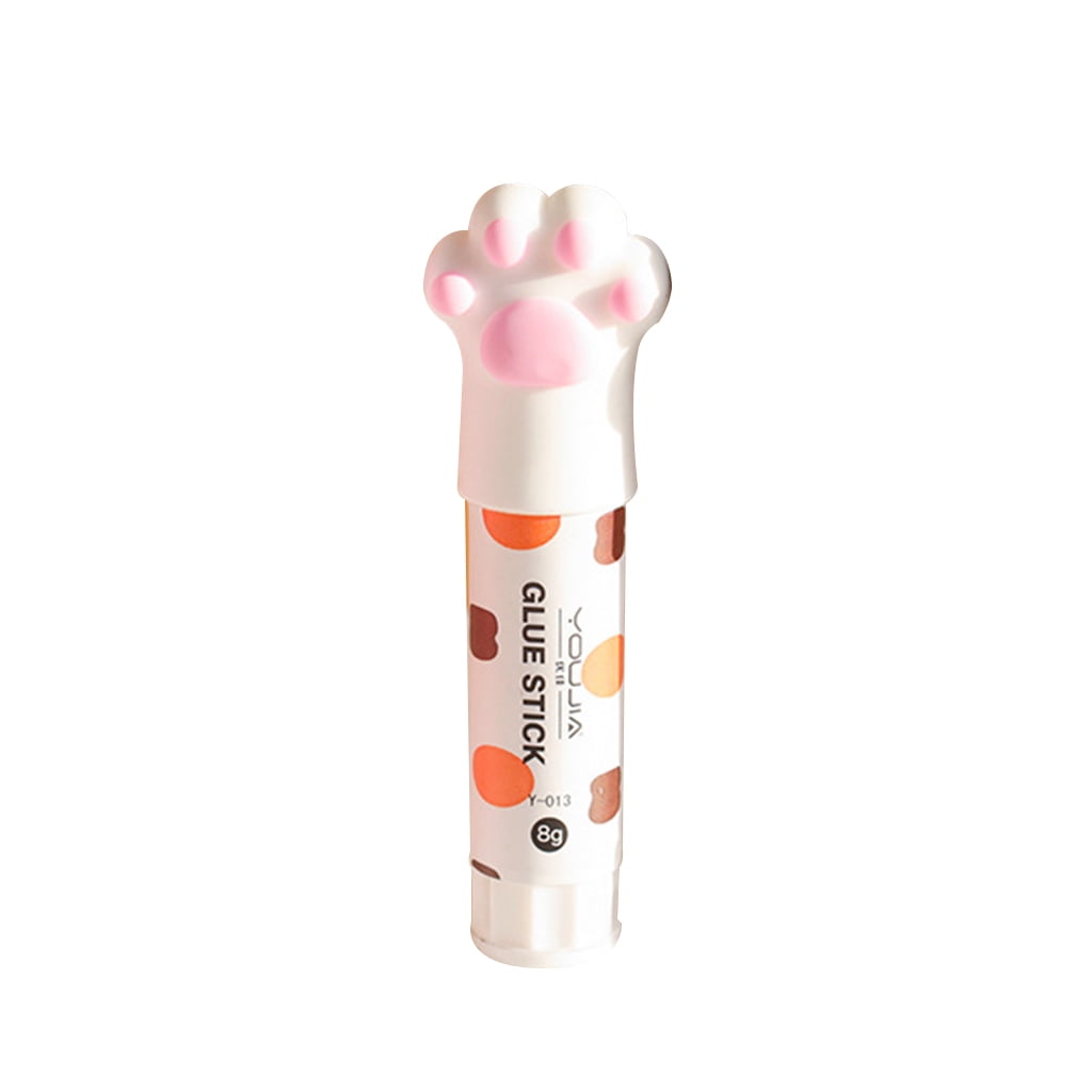 FAIOIN Cute for Cat Claw Quick Stick Solid Glue Kawaii Stick Solvent Non Toxic Multi Us