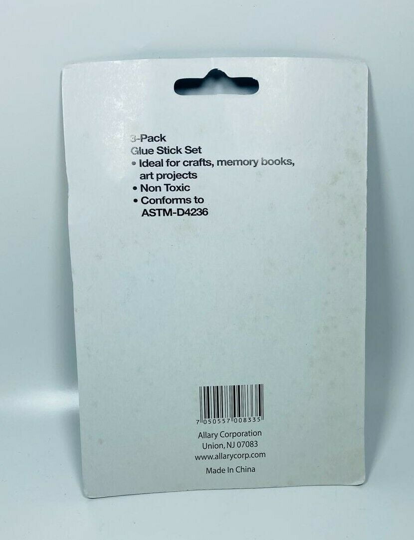 Lot of 2 Allary 3 Piece Glue Stick Set