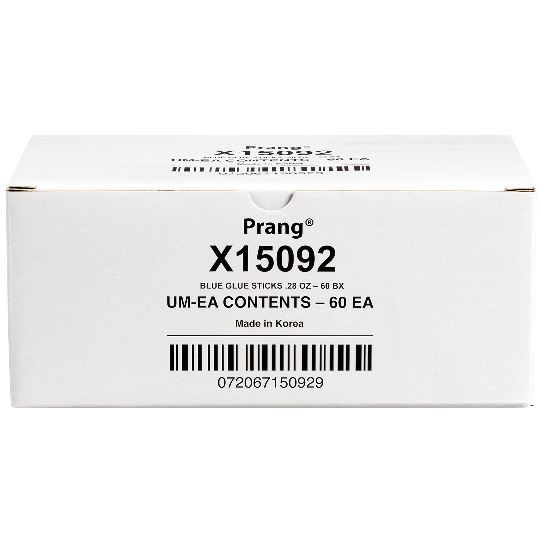 Prang Disappearing Blue Glue Sticks, Washable, .28oz, 60 Count