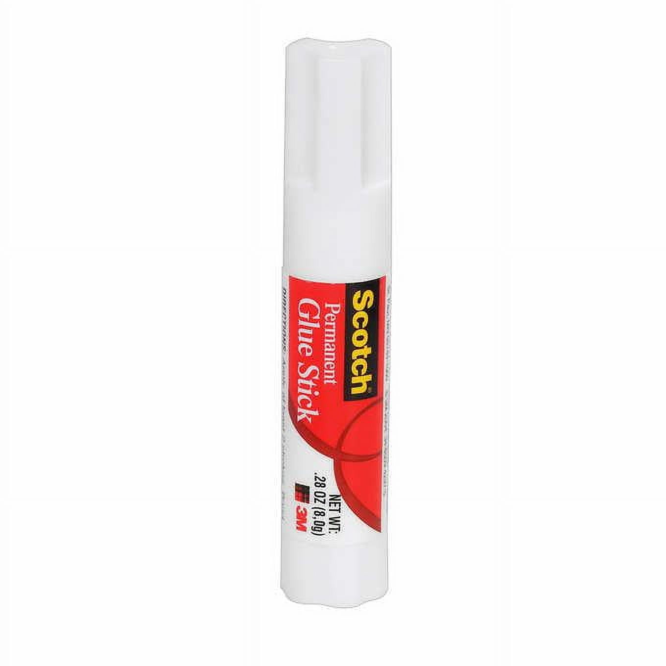 Scotch Permanent Glue Stick, 0.28 oz, 24-Count