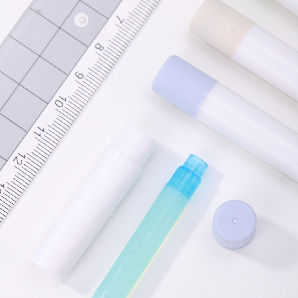 Ljxge White Grid Design Glue Stick Refills, Precision Tip Replacement Cartridges for Paper Crafts,Scrapbooking & DIY Projects, Compatible with Standard Glue Applicators, Smooth & No Mess